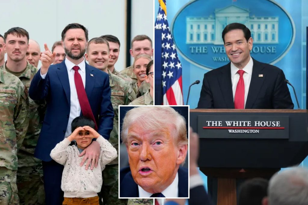 Vance sells Iran war to the heartland as Rubio charms Washington