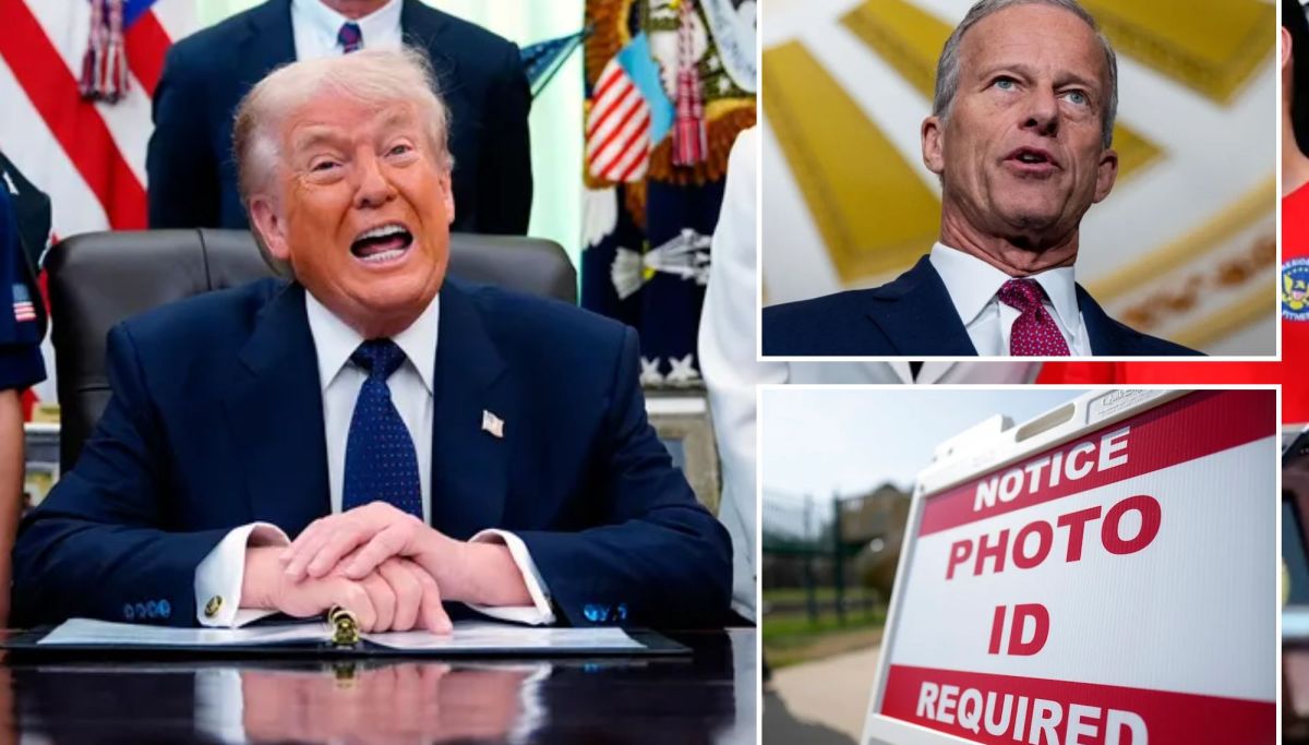 Image for Trump 'disappointed' with John Thune over filibuster inaction