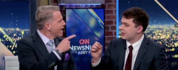 CNN’s Scott Jennings tells panelist to ‘get your f***ing hand out of my face’ during heated debate