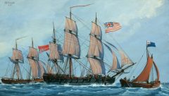 On This Day: Small schooner beats back boarding attempts by a much larger British force