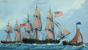 On This Day: Small schooner beats back boarding attempts by a much larger British force