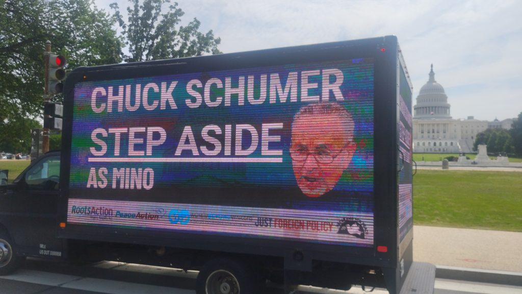 Progressive groups launch anti-Schumer billboard campaign in Washington