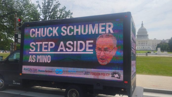 Progressive groups launch anti-Schumer billboard campaign in Washington