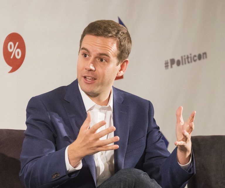 Guy Benson attends Politicon at The Pasadena Convention Center on Saturday, Aug. 29, 2017, in Pasadena, California.