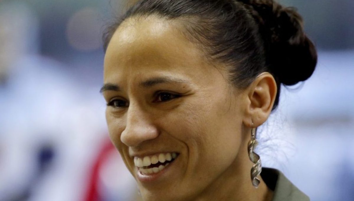 Image for Sharice Davids says she's fighting to protect American benefits
