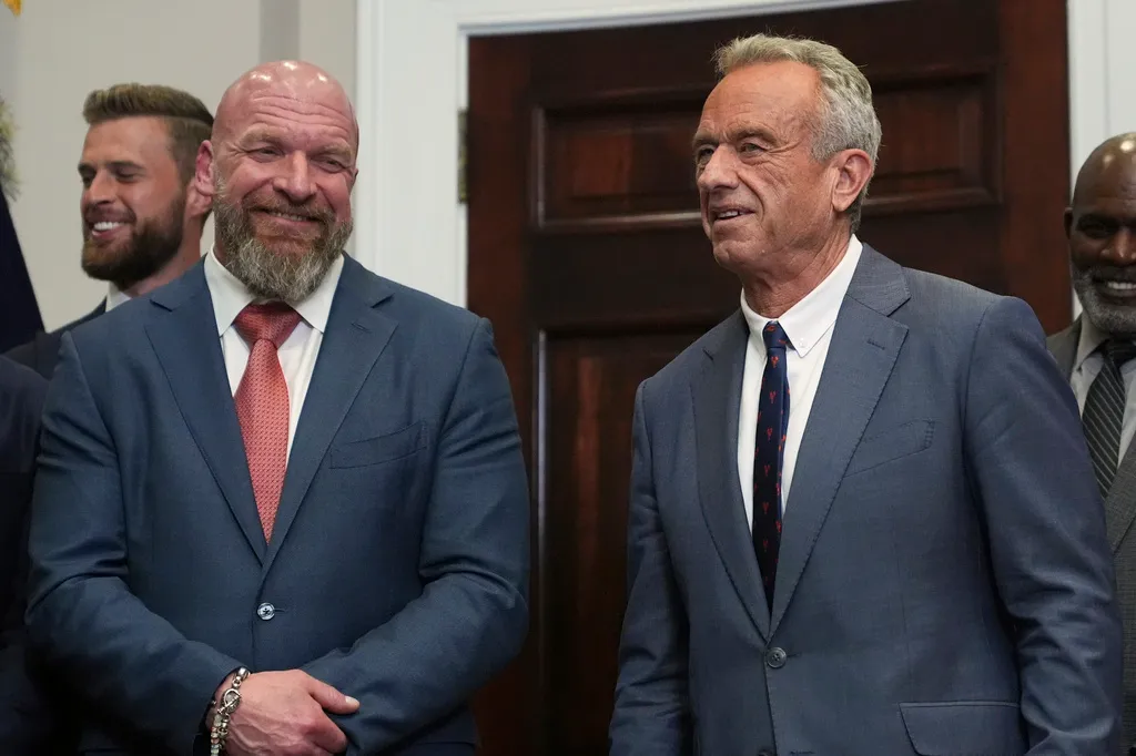 RFK Jr. hails ‘inspiring’ WWE wrestlers during MAHA fitness event