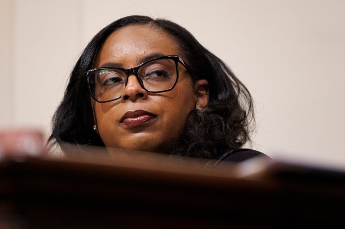 Appeals court weighs LaMonica McIver’s bid to toss assault charges over ICE facility clash