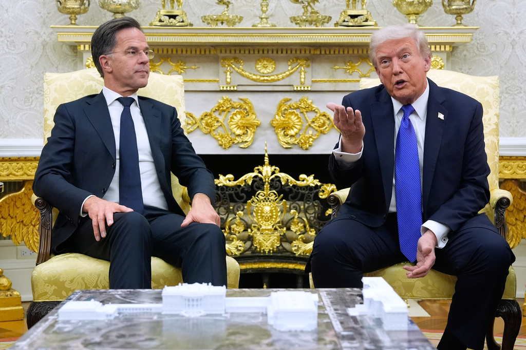 WATCH LIVE: Trump meets with NATO chief at White House