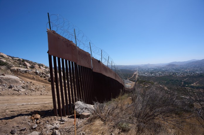 Trump builds the wall