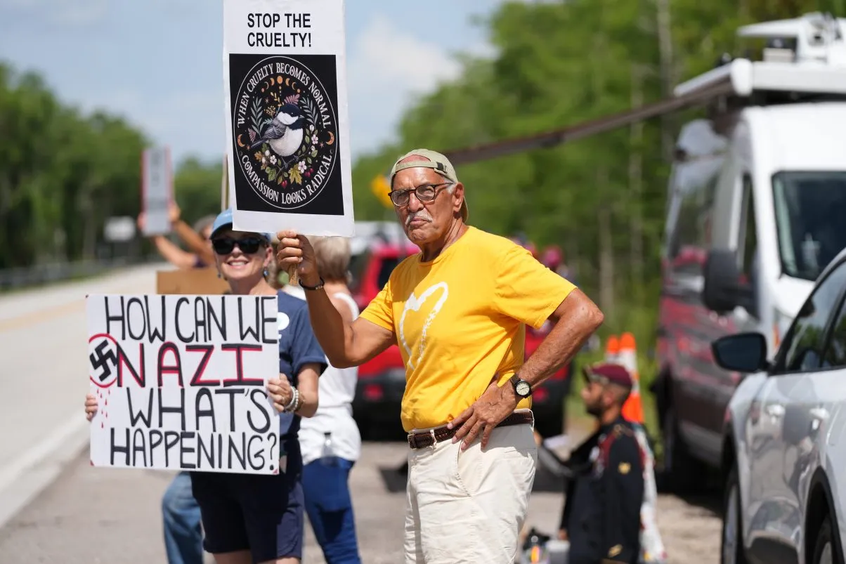 DeSantis permanently closes ICE detention center ‘Alligator Alcatraz’