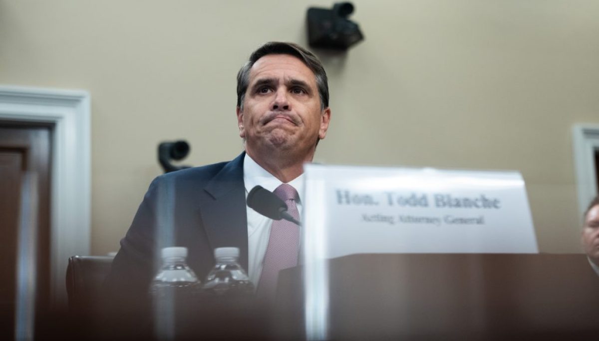 Senate Republicans pump the brakes on Todd Blanche's attorney general nomination