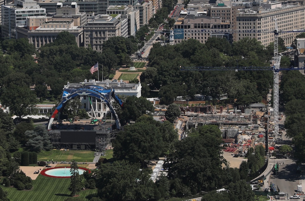 DC Circuit grills DOJ over White House bid to continue building ballroom