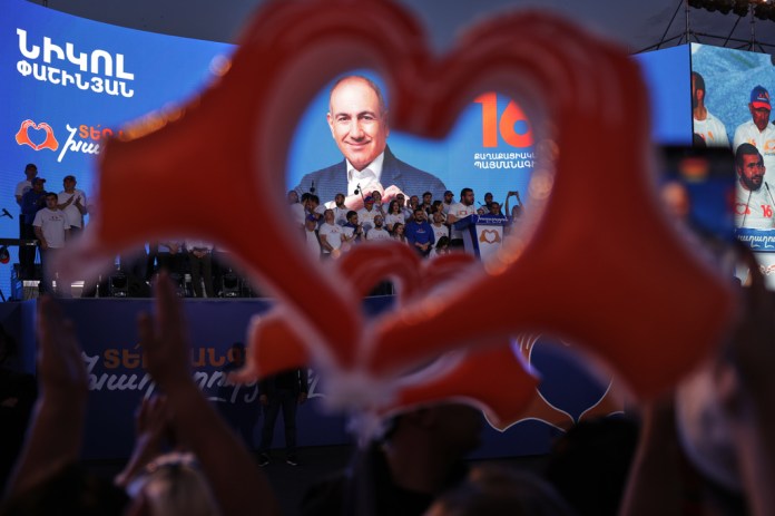 Trump ally Nikol Pashinyan wins Armenian election, paving way for US-backed peace deal