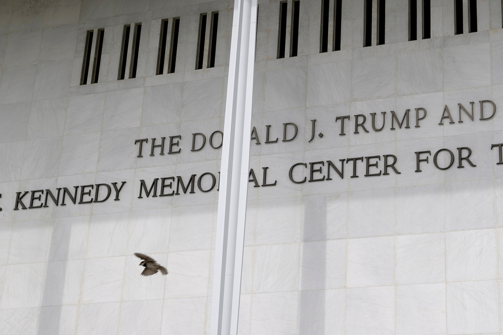 WATCH LIVE: Crews begin work to take Trump’s name off Kennedy Center