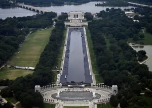 Trump hails Lincoln Memorial Reflecting Pool work as ‘complete’