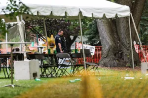 Search for suspects continues after shooting at Ohio festival injures 12
