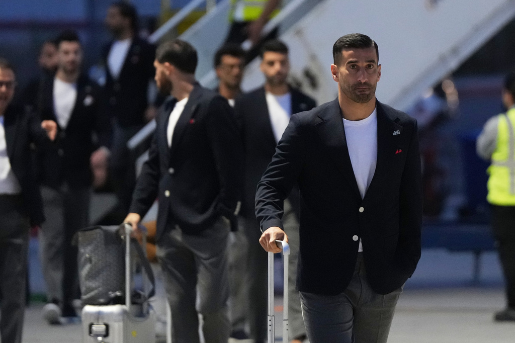 Iran’s soccer team leaves for World Cup as some officials still await US visas