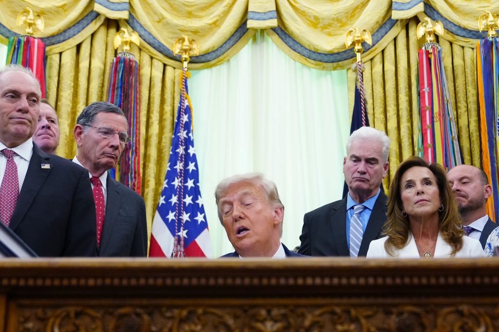 Trump says US has moved 100 million barrels of oil through Strait of Hormuz