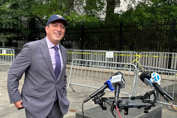 Brad Lander acquitted of criminal charge over protest at immigration court