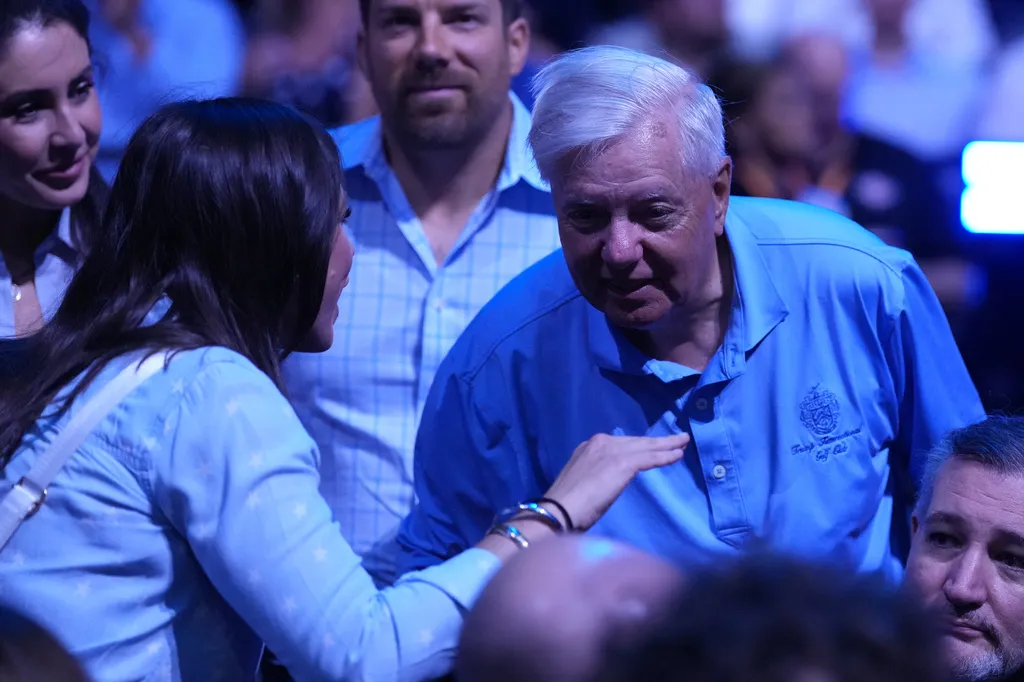 Sen. Lindsey Graham at UFC Freedom 250