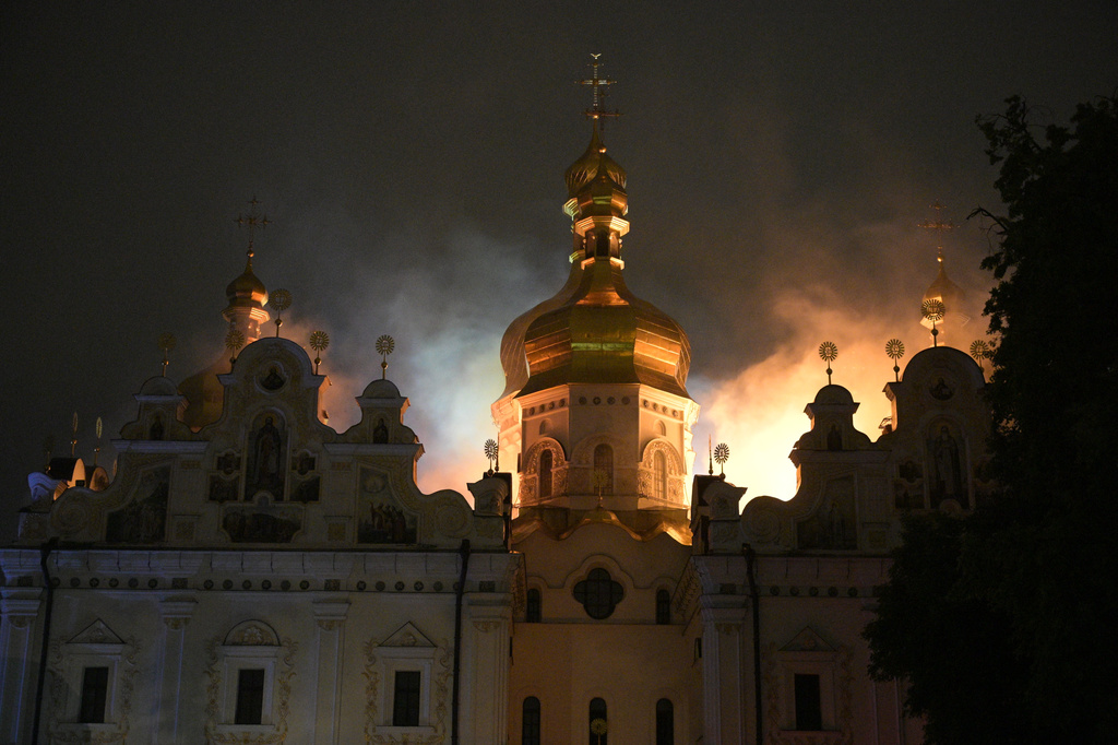 Zelensky laments Russian attack that damaged 1,000-year-old church