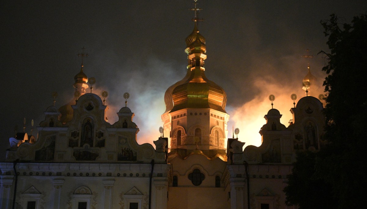Zelensky laments Russian attack that damaged 1,000-year-old church