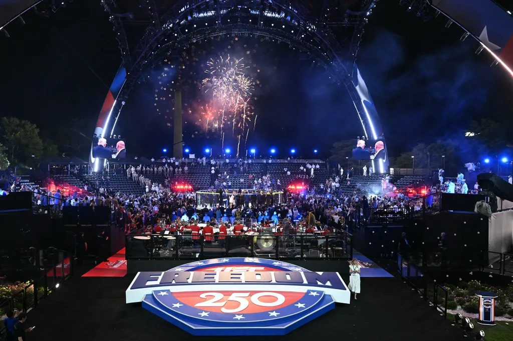 UFC Freedom 250 event at the White House