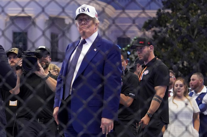UFC Freedom 250 event at the White House