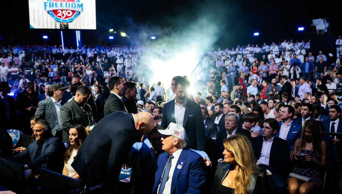 Trump mixes sports and patriotism with UFC Freedom 250 ‘spectacle’