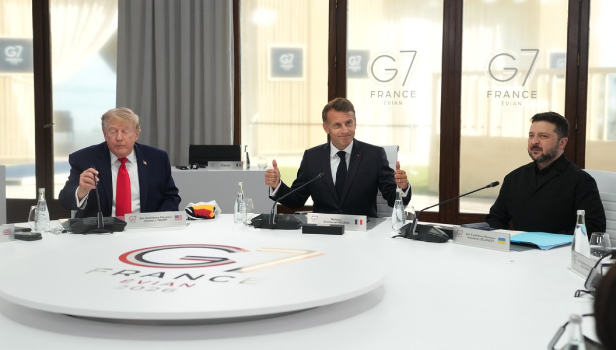 Trump says he had a ‘very good meeting’ with Zelensky at G7