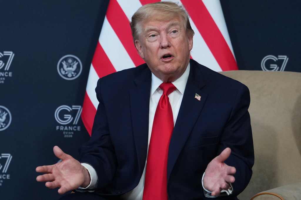 Syria should handle Hezbollah in Lebanon instead of Israel, Trump says
