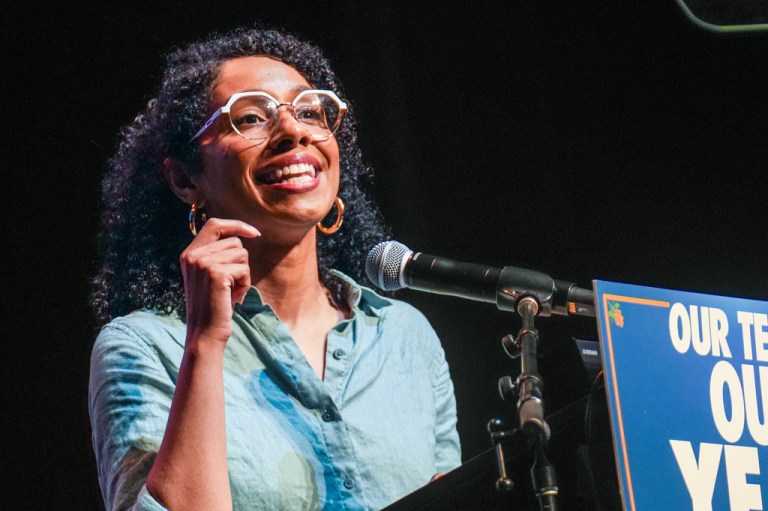 Democratic congressional candidate Darializa Avila Chevalier