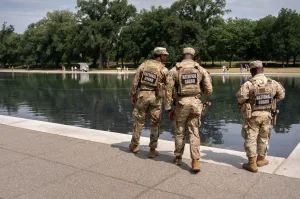 Trump shames ‘pro-algae’ protester in hunt for alleged Reflecting Pool vandals