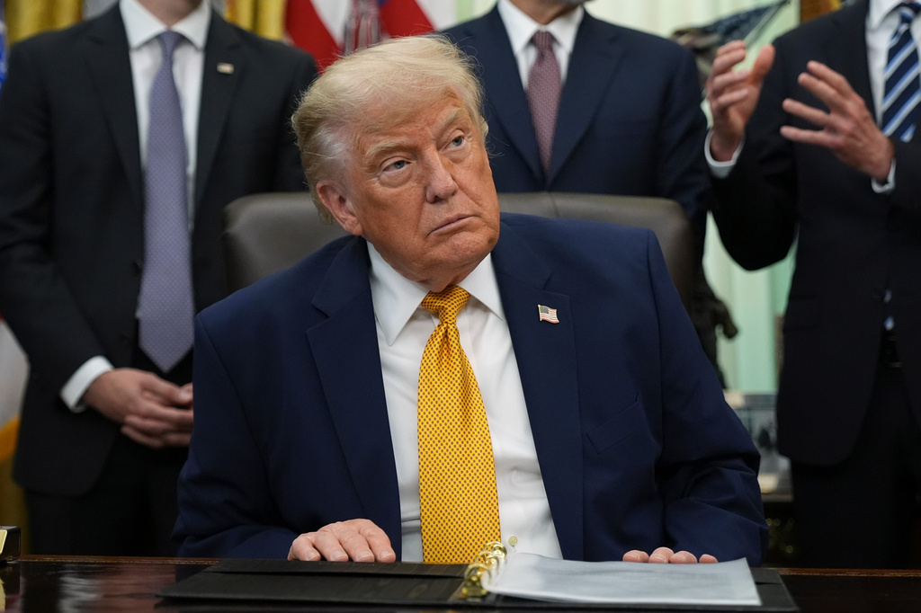 Trump fires warning shot at NATO ahead of meeting with secretary general