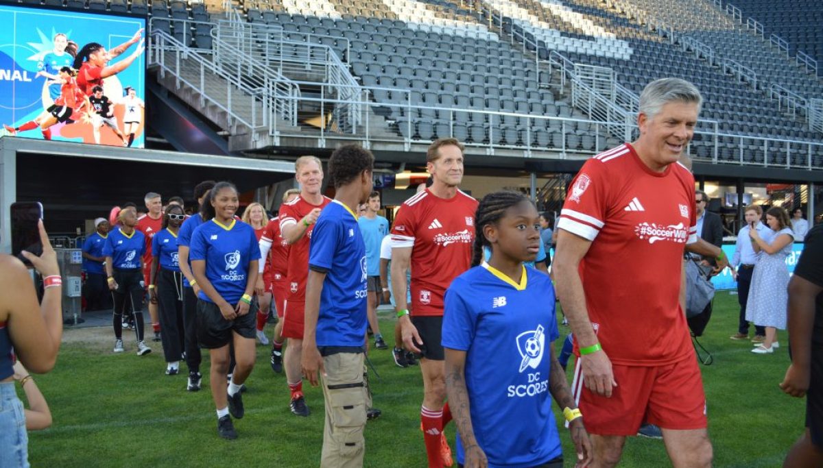 Lawmakers lace up for 12th annual congressional soccer match