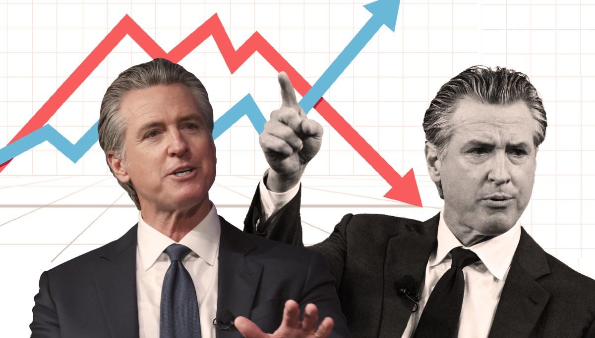 Did Gavin Newsom peak too soon?
