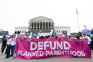 Republicans whistle while Big Abortion seeks their defeat