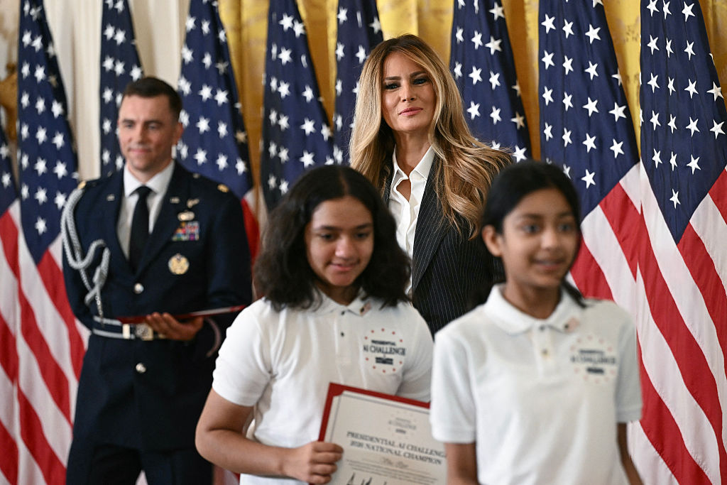 First lady celebrates AI challenge finalists: ‘We are just at the beginning’