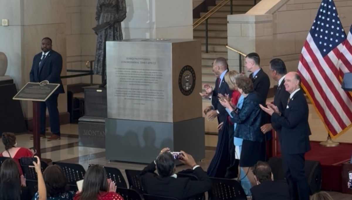 Congress seals 250-year time capsule to mark America’s semiquincentennial