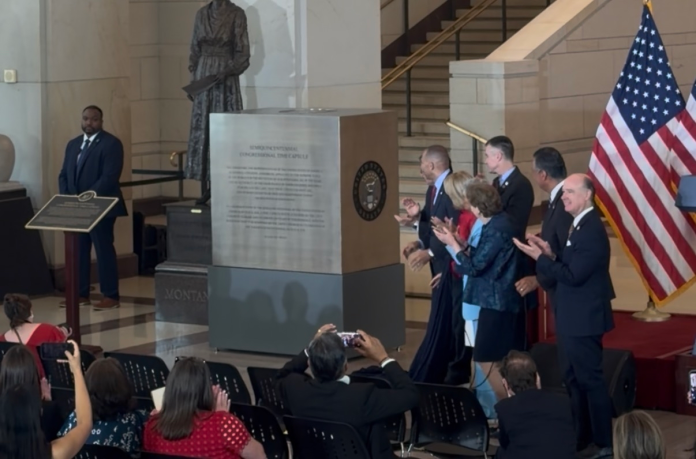 Congress seals 250-year time capsule to mark America’s semiquincentennial