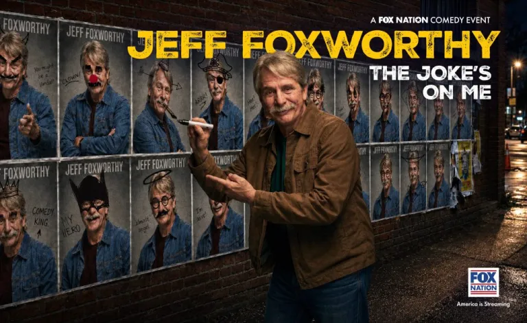 Jeff Foxworthy's new comedy special, “The Joke’s On Me,