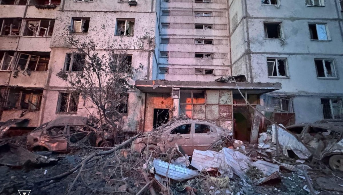 Cover image for Russia Launches Massive Drone and Missile Attack Against Ukraine, Killing At Least 13 and Wounding Over 100