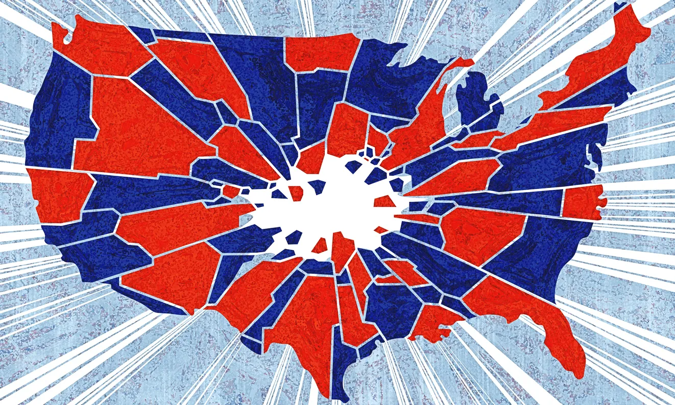 America’s troubling patriotism polarization
