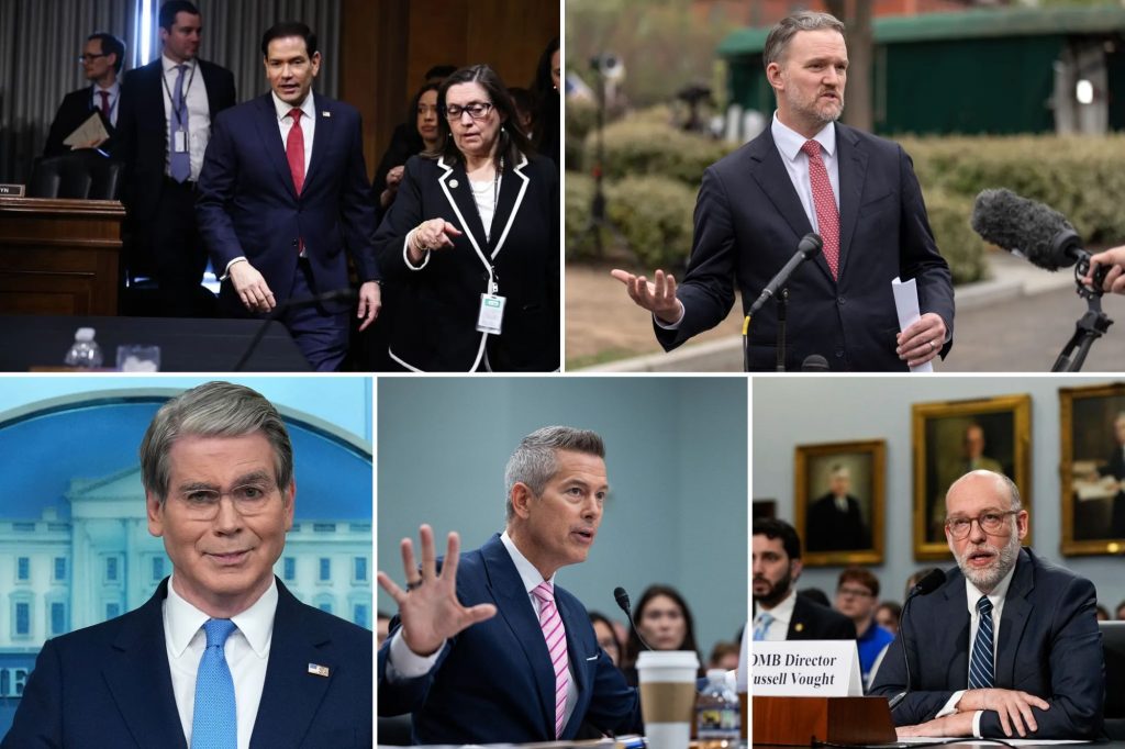 Double duty: Six Trump officials who wear many hats