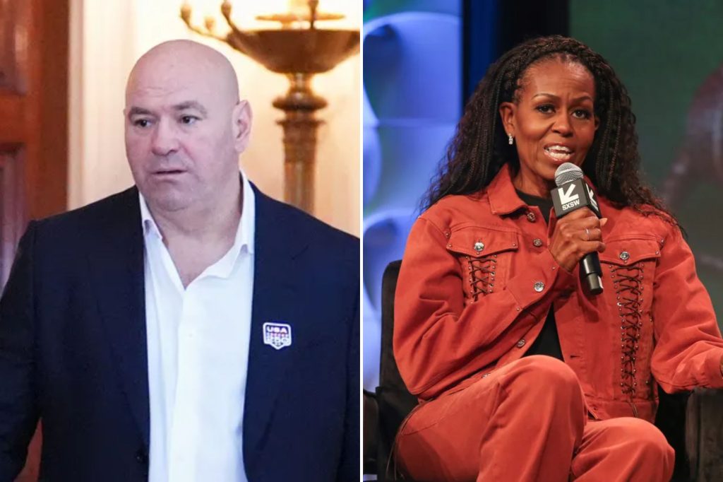 Dana White condemns fighter who called Michelle Obama ‘a man’