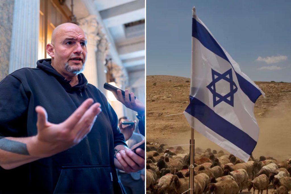 Fetterman says ‘Democratic Party is expecting for Israel to grovel’