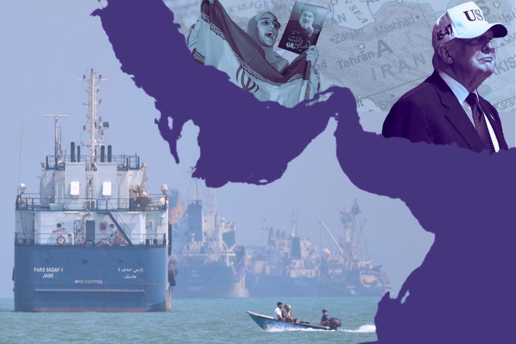 Trump team out on a limb with claim that oil is flowing through Strait of Hormuz