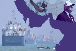 Trump team out on a limb with claim that oil is flowing through Strait of Hormuz