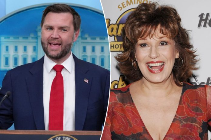 JD Vance says he and Joy Behar are ‘best friends now’