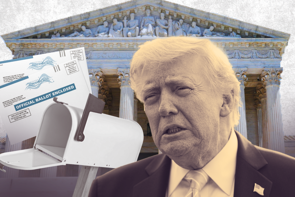 Trump asks Supreme Court to lift block on USPS mail ballot rule